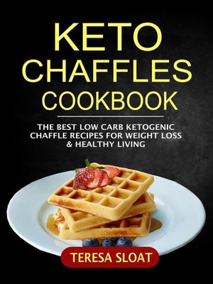 cover image of Keto Chaffles Cookbook